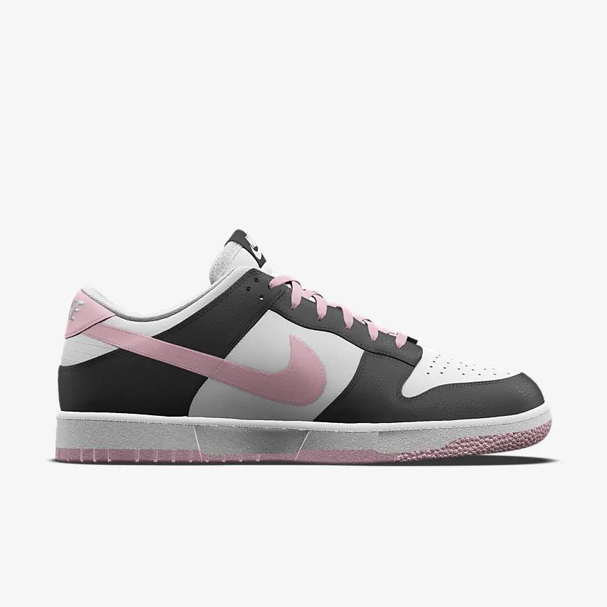 Giày Nike Dunk Low Unlocked By You Nữ Đen Hồng